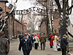 Arbeit Macht Frei - main gate to Auschwitz Concentration Camp