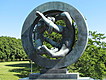 Vigeland-puistossa Gustav Vigelandin patsaita