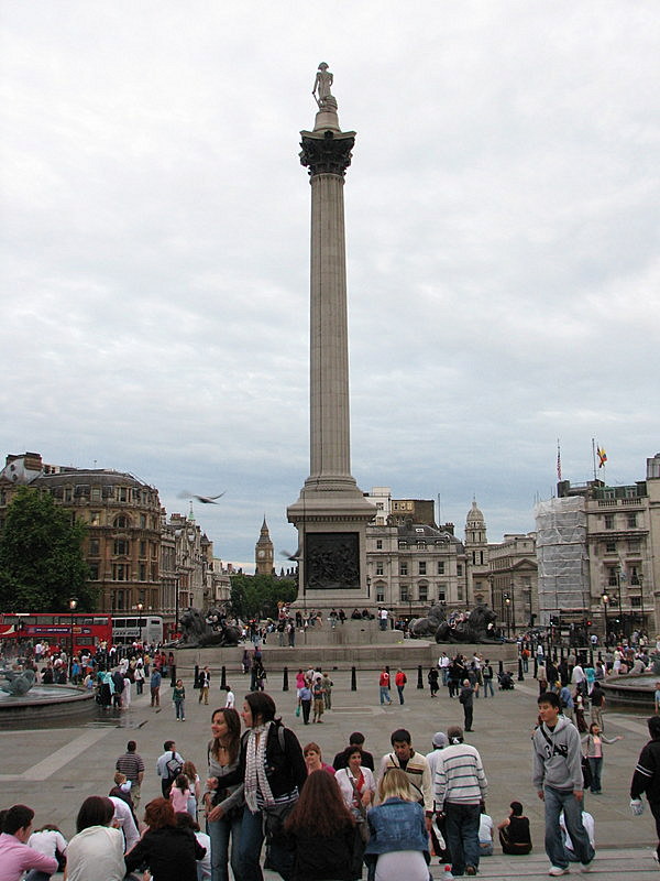 Admiral Nelson at Trafalgar Square