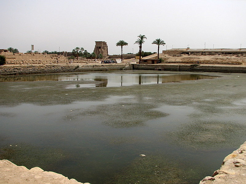 Amun Temple at Karnak - Sacred Lake