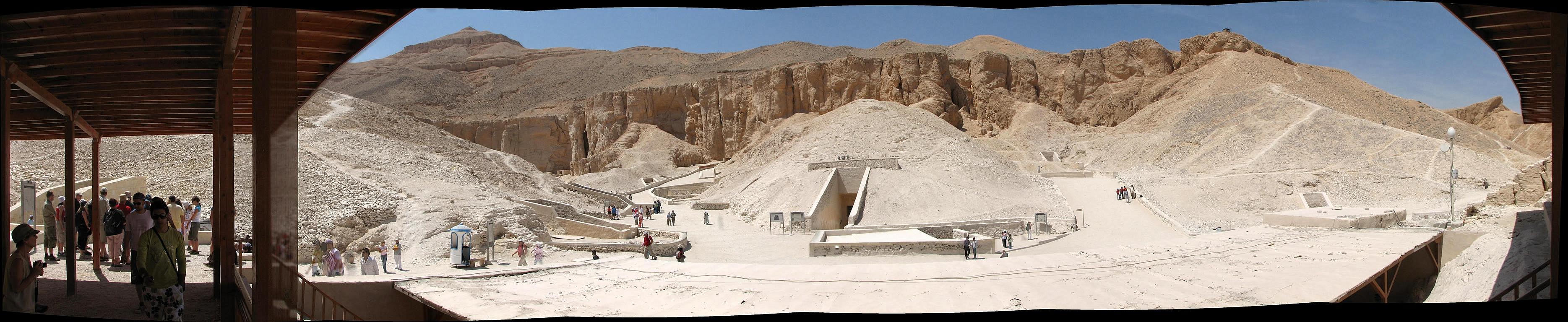 Valley of The Kings panorama
