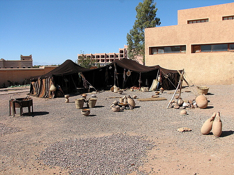 Elokuvalavasteita Ouarzazatessa