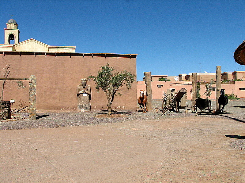 Elokuvalavasteita Ouarzazatessa