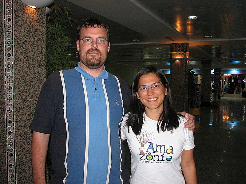 Zumba and Ceci at Marrakesh airport