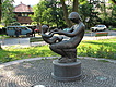 Statue at a maternity clinic